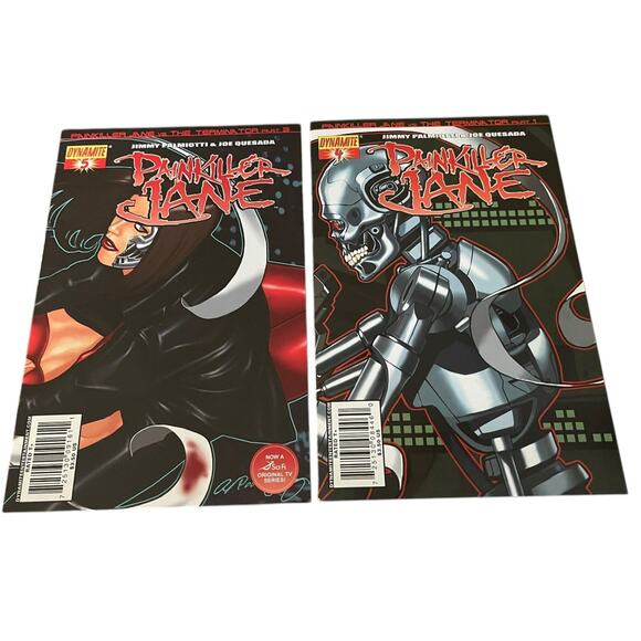 Dynamite Painkiller Jane #4 & 5 Jimmy Palmiotti & Joe Quesada - Picture 12 of 12